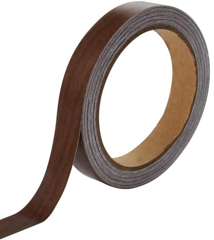 1 Roll Melamine Edging Tape-Self-Adhesive Wood Effect Tape Furniture Trim Edging Strips-for Furniture Kitchen Worktop Desk Repair-18mm*10m (02)