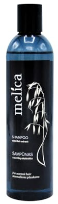 MELICA GLANS ANTI- HAARAUSFALL Shampoo mit HAVER EXTRAKT (OAT) – Weichmachend & Nährend 300ml