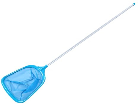 Asixxsix Red de Limpieza de Piscinas, Equipo de Limpieza de Piscinas, Poste de Espumadera para SPA, Bañera de Hidromasaje, Piscina Inflable, Restos de Hojas