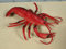 Küstenambiente Deko Hummer aus Kunststoff 26 x16 cm für die Maritime Dekoration