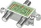 DUR-line SAT & BK-Verteiler HQ - 2-Fach Splitter - voll geschirmt - Unicable & HD tauglich D3-HQ - für Satelliten-Anlagen(DVB-S2) - BK - UKW Radio - DC-Durchlass - TV Antennen Fernseh Verteiler