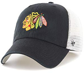 '47 Brand Relaxed-Fit Cap - Closer Chicago Blackhawks schwarz