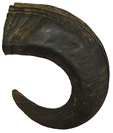 Bubimex 8942 Büffelhorn für Hunde, 350 g, Größe L