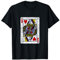Spielkarte Herz-Dame T-Shirt T-Shirt