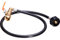 New Updated Propane Refill Adapter Hose 36’’ Propane Extension Hose Propane Refill Hose with ON-Off Control Valve for 1 LB Propane Gas Tank 350PSI High Pressure Camping Grill (QCC Type1 Inlet)