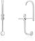 Ania Haie Damen-Ohrstecker Dot Eat With Lobe Hook 925er Silber One Size Silber 32014099
