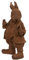 F&G Supplies Cold Cast Iron Mr Rabbit garden ornament Beatrix Potter Sculpture- this charming chap is full of character!
