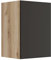 idealShopping GmbH Küchen Hängeschrank Noah O406-0+ in anthrazit 40 cm breit
