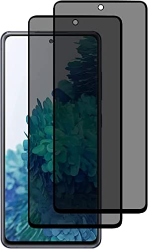 Hkess 2 Pièces Verre Trempé Anti Espion avec Samsung Galaxy S20 - Anti Spy Film de Protection Dureté 9H, Privacy Film Protection Écran, 3D Vitre Protecteur Filtre Confidentialité