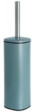 Blue Canyon Santorini Toilet Brush & Holder for Bathroom, Flexible Toilet Bowl Plastic Brush Head for Deep Cleaning, Compact Size, Elegant Design – Mint Green