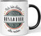 JUNIWORDS Tasse, Ich Bin Dieser legendäre Bestatter, von dem alle reden, Schwarz (5041146)