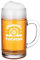 Jarra de Cerveza de 1 litro – Grabado con Nombre Deseado, Personalizada, Jarra métrica Oktoberfest para Fans de Baviera, Idea Bebedores de Cerveza
