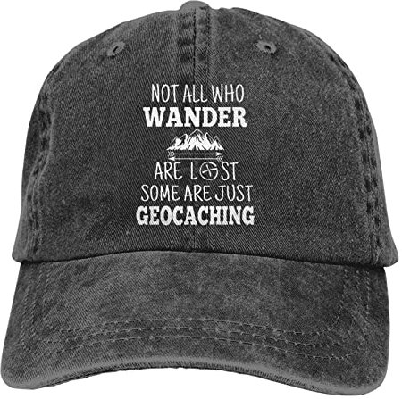 319 Baseball Cap Nicht Alle Wander Verloren Geocaching Sonnenmütze Uv-Schutz Hut Sonnenschutz Schirmmütze Für Mädchen Herren Sommer
