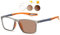 KOOSUFA Photochromic Reading Glasses Blue Light Blocking Sun Readers UV Protection TR90 Super Lightweight Sunglasses for Men Women 3 in 1 Lenses Darken In Sunlight Brown Lens/Grey Orange 1.5