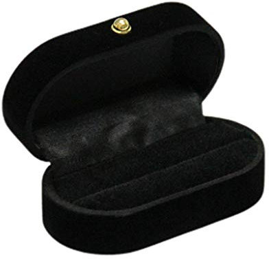 Mumuve Tragbare Doppelring-Box, Schmuck-Geschenk-Halter, Hochzeit, Verlobung, für Etui, Organizer, Stirnband-Halter