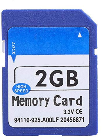 Beufee SD Card, Flash Memory Card Secure Digital Memory Cards Data Storage Fast Read Speed 90MB/s for Cameras SLR Music Photos Storage(2GB)