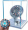Tony Heart Arc Reactor MK2 - Maßstab 1:1, inkl. LED-Licht mit Vibrationssensor, mit Vitrine für Dekorationssammlungen und Geschenke