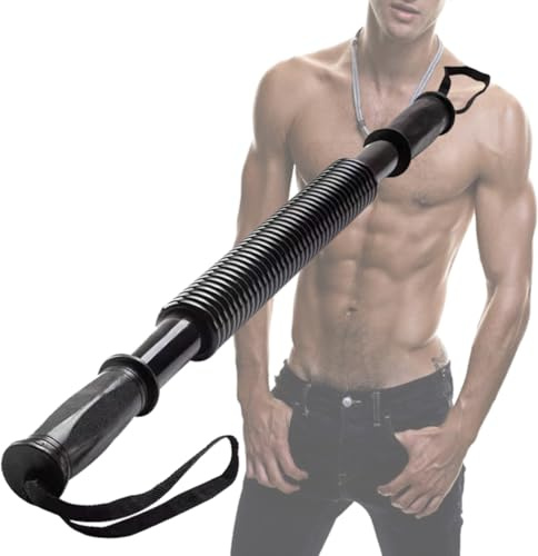 Power Twister Bar Profi Königsfeder Biegehantel Power Twister armtrainer Fitnessgerät extra Starke Widerstandsfeder Schulter, Arm- und Brustübungen, Oberkörpertraining, Armtrainingsgerät