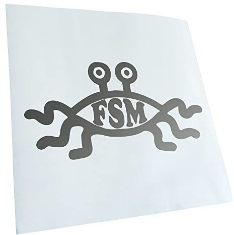 Kiwistar - Autoaufkleber - Silber - 20x10cm FSM - Heckscheibe Auto Aufkleber wetterfest für Kfz LKW Mofa Truck - Sticker außen selbstklebend Tuning Zubehör für Fenster Fahrzeug Scheibe