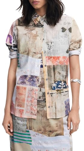 Desigual Damen 25wwcw18 Bluse (1er Pack)