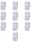 10 MODULI PRESA ETHERNET CAT5E, BIANCO, COMPATIBILE CON VIMAR PLANA, PRESA DI RETE INTERNET, CONNETTORE RJ45, MODULI E FRUTTI 100% COMPATIBILI, MATERIALI DI ALTA QUALITA'