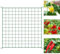 Wachsen Zelt Netz,Scrog Netz 120 x 120cm,Grow Netz mit 4 Haken,PflanzenstüTznetz für Pflanzen, Gemüse,Obst,Elastische Spalier Netz,Passend für Garten,Balkone,Hof,Gartenarbeit