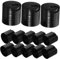 MERRYHAPY 50pcs Flat Bottle Caps Wide Mouth Plastic Lids Shampoo Pump Dispenser Gallon Jug Pump Dispenser Disc Top Caps