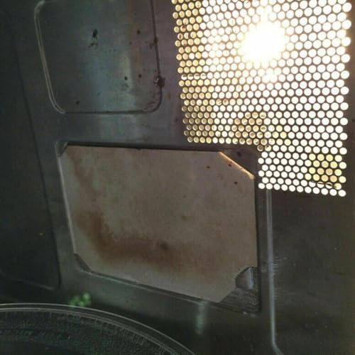 CashMuch 10 placas de mica para horno microondas, placa de mica para horno microondas Midea, tostadora, secador de pelo, calentador de 12 x 10 cm, utensilio de cocina