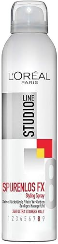 L'Oréal Paris Studio Line Spurenlos FX Styling Spray ultra stark 250 ml, 5er Pack (1 x 250 ml)
