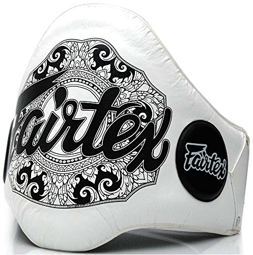 Fairtex Bauchgürtel, BPV-2, weiß, Belly Protector, Body, Muay Thai MMA Thaiboxen