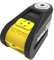 OXFORD Alpha XA14 Alarm Disc Lock (14mm Pin) - Yellow/Black LK278