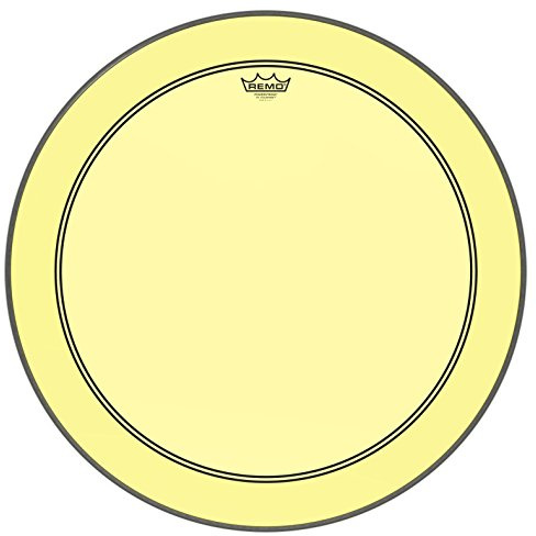 Remo Schlagzeugfell Colortone Powerstroke 3 Clear Gelb – 26″ – P3-1326-CT-YE