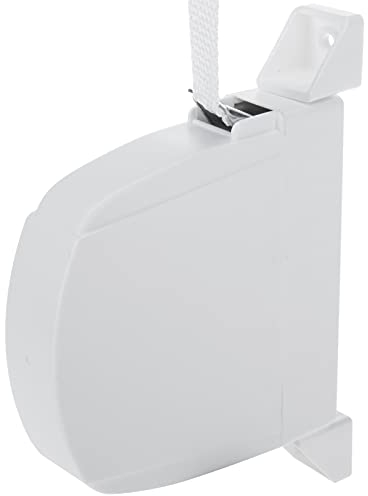 PrimeMatik - Recogedor abatible para persiana en Color Blanco