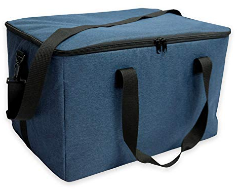 TIYASTUN® 58L Cool Cooler - Large Insulated Food Delivery Bag, Pizza & Frozen Food, Collapsible, Leakproof for Picnic, Camping & Grocery Shopping