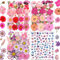 YouthBro 146PCS Fleurs Séchées Pressées Rose pour Pésine Vraie Nature Fleurs de Marguerite pour Bijoux Savon Vase Carte Scrapbook Art Décors