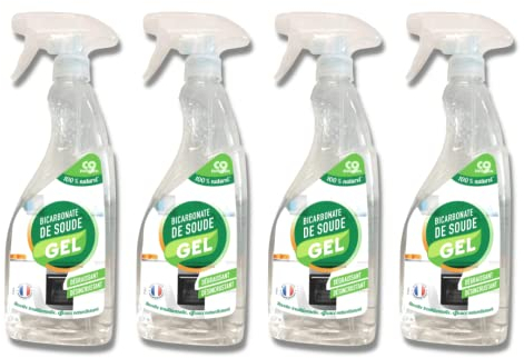 Venteo - Natron Gel – ideal für die Reinigung von Boden bis Decke – 4 Stück