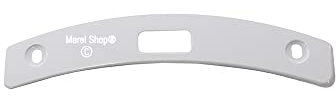 Marel Shop® - Scontrino Placca Placchetta Chiusura Oblò per Asciugatrice compatibile con Gruppo Bosch per modelli: WTG87229ES/03 - WTG87229ES/04 - WTG87238EE/05