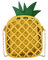 VALICLUD Schultertasche Lustige Fruchtform Umh?ngetasche für M? PU Kette Tasche Crossbody Niedliche Cartoon Form Ananas Geldb?rsen Ananas Kostüm 3d Pen