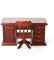 Odoria 1/12 Miniatur Schreibtisch Bürotisch Puppenhaus Möbel Zubehör