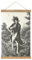 YBEL Vagabond Anime Scroll Poster Stoff Bild Kunst Holz DIY Rahmen Hängend Druck Aufhänger für Raumdekor Öl Leinwand Kit Geschenk