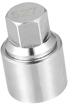 A ABSOPRO Coche Rueda Bloqueo Tornillo Tuerca Anti Robo Extracción Llave 2,4cm para VW Touareg