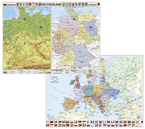 Deutschland und Europa DUO Schreibunterlage Softtouch NEUE AUFLAGE