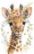 RICUVED Giraffe Diamond Painting Erwachsene, 5D Giraffe Diamant Painting Bilder Erwachsene, DIY Diamond Painting Bilder Tiere Diamant Malerei Set für Wanddekoration 30x40cm