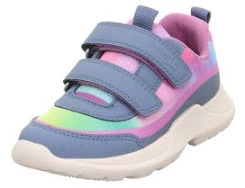 Superfit Mädchen Rush Sneaker, Blau Lila 8020, 26 EU Weit