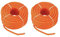 Connex Mehrzweckseil Polypropylen, 6 mm, 20 m, orange, B34082 (Packung mit 2)