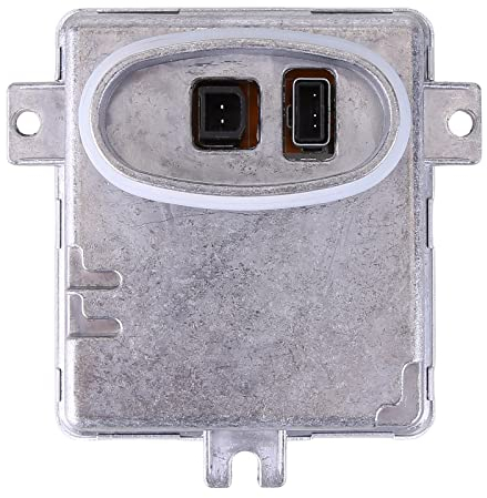 Asudaro D1S Xenon Ballast HID-Scheinwerfer Steuermodul 63126948180 W3T13271 Scheinwerfer Ballast Spannungsregler Modul Kompatibel mit 3 Serie E90 E91,V-o-lvo S80 V70 XC70 HID Vorschaltgeräte Silber