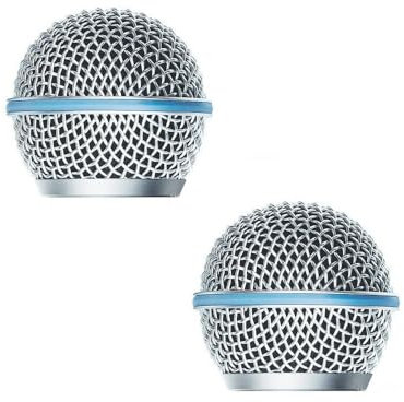 2 griglie di ricambio per microfono Shure BETA 58A, BETA 58