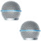 2 griglie di ricambio per microfono Shure BETA 58A, BETA 58