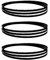 Lame de scie à ruban 3 pièces 2240mm/(6mm 13mm)/0.5mm/(4 T 6 T) for scie à ruban HBS400 Scheppach (Size : 2240x6x0.5mm 6T)
