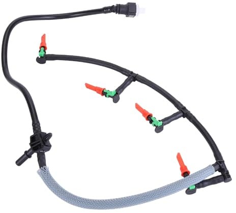 1756563 Einspritzdüsen Rücklaufleitung Schlauch Kompatibel für Ford Ranger 2.2 TDCI Kraftstoffleitung Rücklaufschlauch Lecköl Leckkraftstoff Schlauch Leckölleitung Kraftstoffschlauch 1746580,1756563